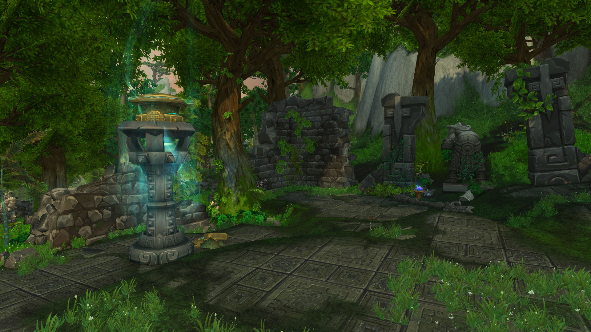Mogu Statues in the Vale of Blossoms: Finding Key Fragments in World of Warcraft Pandaria